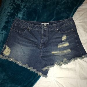 Distressed Shorts
